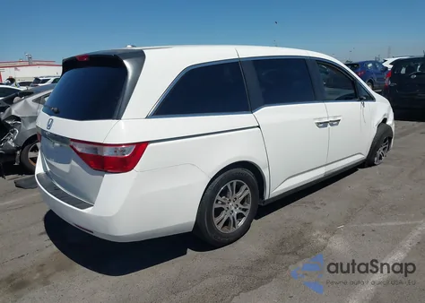 2013 Honda Odyssey Ex-L from USA, damaged, VIN 5FNRL5H61DB035447